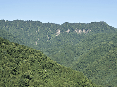 福地壁の風景