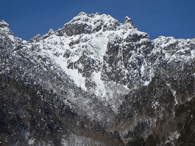 錫杖岳の景色