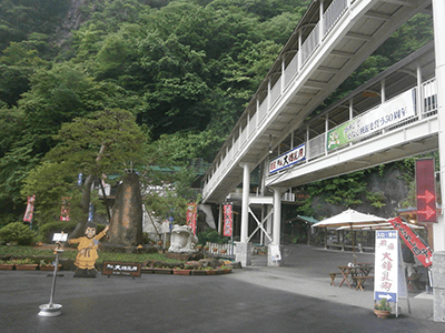 飛騨大鍾乳洞の景色