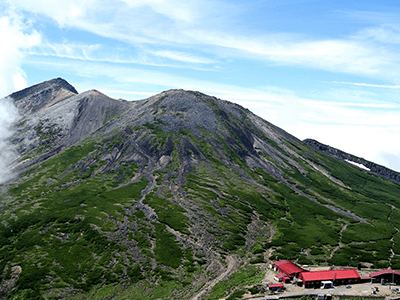 乗鞍岳の景色画像