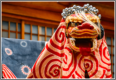 飛騨地域の獅子舞