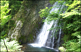 銚子の滝の風景