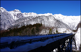 鍋平高原の景色