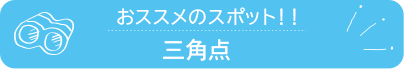 おススメのスポット　三角点