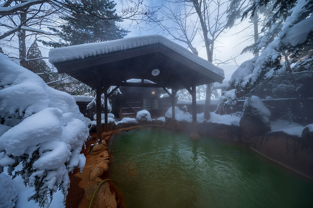 平湯民俗館 平湯の湯 画像