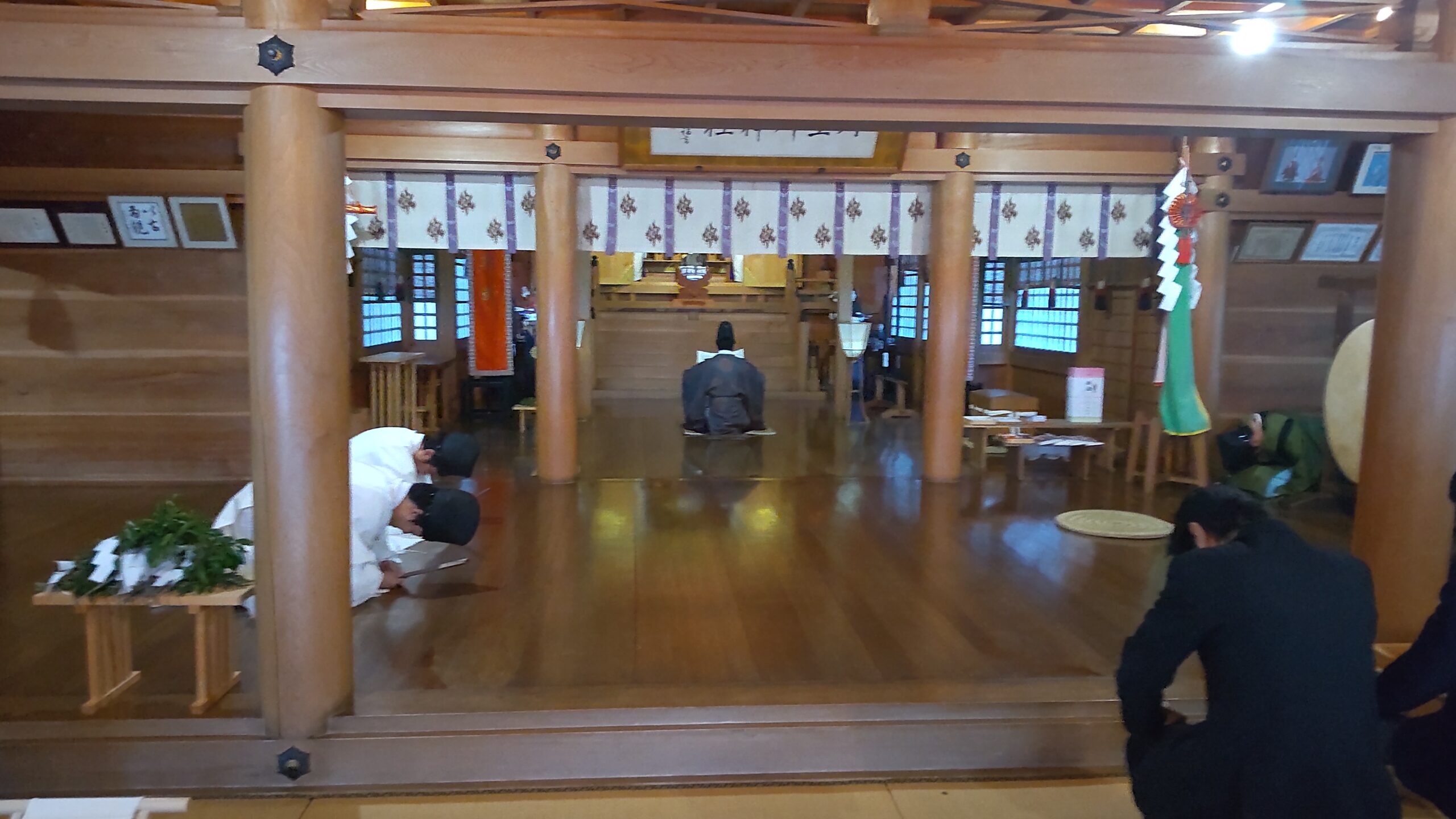 あなたが現在見ているのは 丹生川神社の新嘗祭・七五三