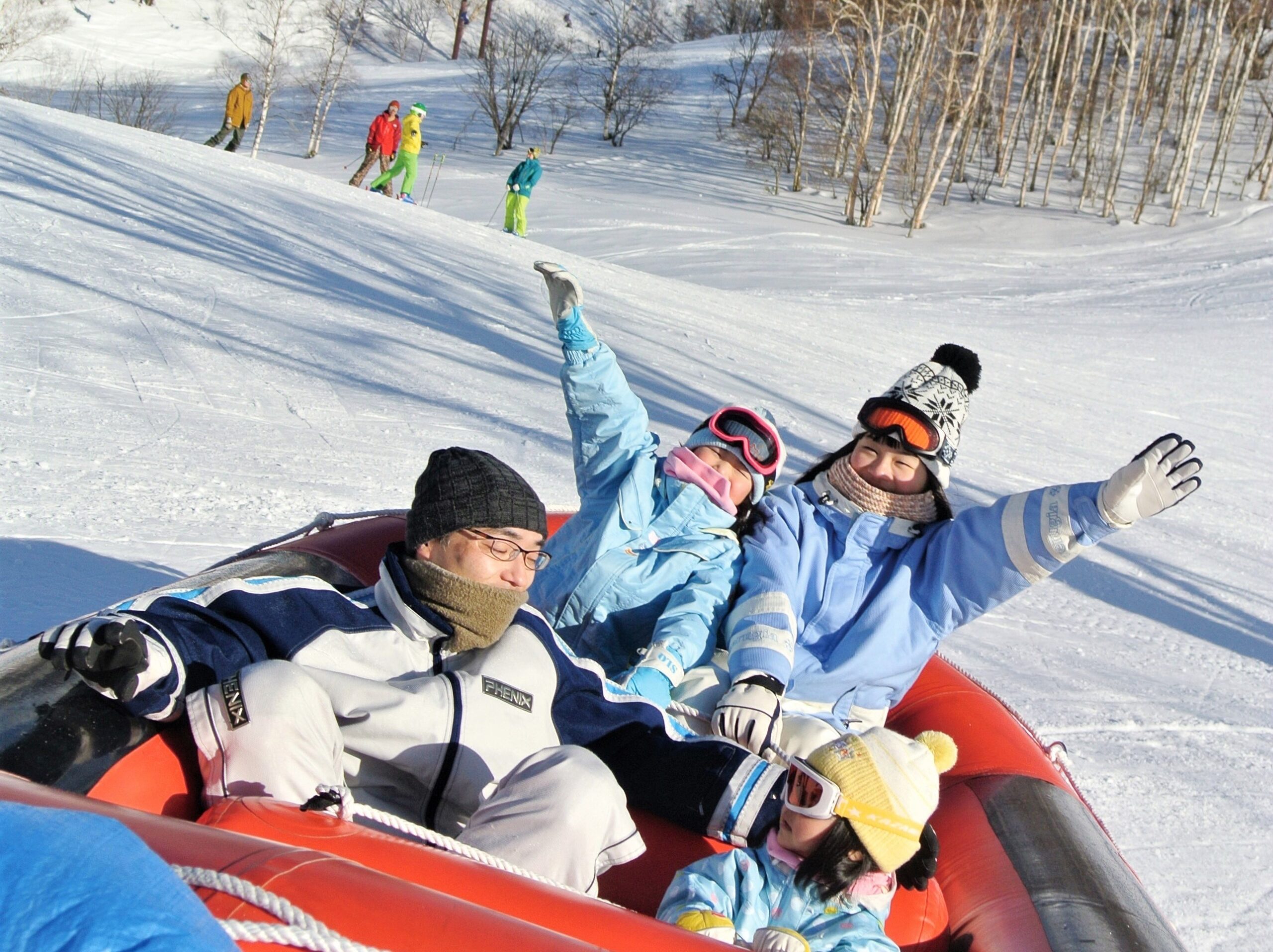 ほおのき平スキー場 スノーラフティング 岐阜県中部山岳国立公園活性化推進協議会